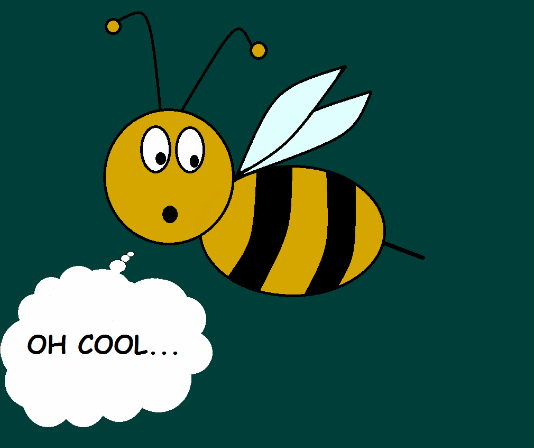 abeille dit cool